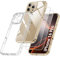 Qasyfanc 3 in 1 Protezione Fotocamera Cover per iPhone 16 Pro e 2 Pellicole Vetro Temperato, Custodia iPhone 16 Pro Case Anti-ingiallimento Anti impronte Digitali Protezione a 360 Gradi Trasparente