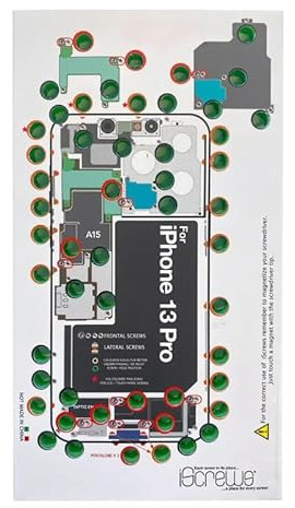 DottorPod iScrews Compatible With iPhone 13 Pro Screw Holder Tray Organiser Guide