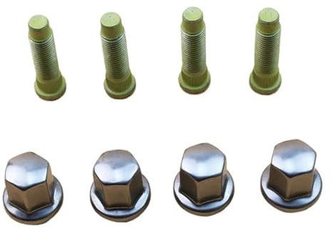 TONMHXA Radmuttern Kompatibel Mit Chevrolet Für Cruze 2009-2014 Rad- Und Lagerbefestigungsbolzenersatz Stahlreifenbolzenersatz OEM: 9599297 9590476