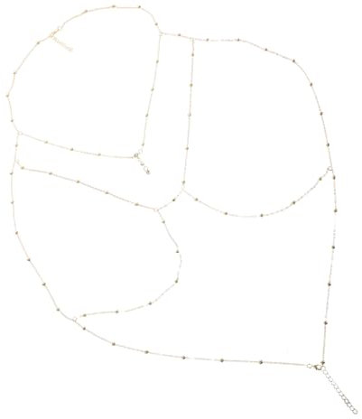 Holibanna Körperkette Für Frauen Goldene Bikini Brustkette Aus Robustem Legierungsmaterial Für Strandpartys Sommerfestivals Und Besondere Anlässe Charmante Körperkette Für Jeden Anlass