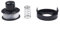 Violiica Kit de pièces de rechange pour coupe-bordures Black & Decker GL250 GL310 GL360 – Bobine de fil en nylon ABS avec capuchon de protection compatible avec les modèles A6226 (1)