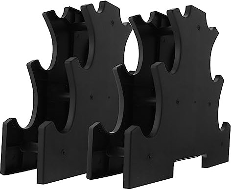 UPKOCH 2stücke Hantelständer Aus Pp-material Zum Aufbewahren Von Hanteln Glatt Poliert Für Fitnesscenter Und Haushalt Schützt Hanteln Und Boden