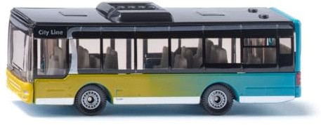 Siku 1400, Autobus di linea, Metallo/Plastica, Multicolore, Versatile, Veicolo giocattolo per bambini