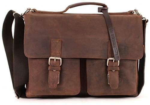 Leonhard Heyden Salisbury Briefcase M Brown