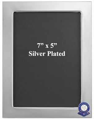 Blackburn Rovers football club silver plated photo frame