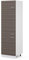 Vicco Armario para frigorífico Empotrado R-Line, Gris/Blanco, 60 cm