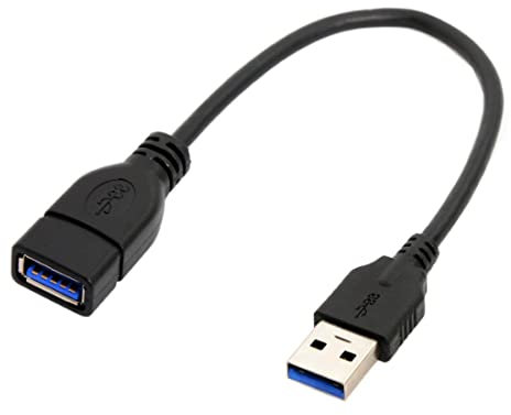 chenyang USB 3.0 Cable USB 3.0 Type A Male to Female Extension Data Cable 20cm 5Gbps USB A connettore per computer portatile cellulare tablet