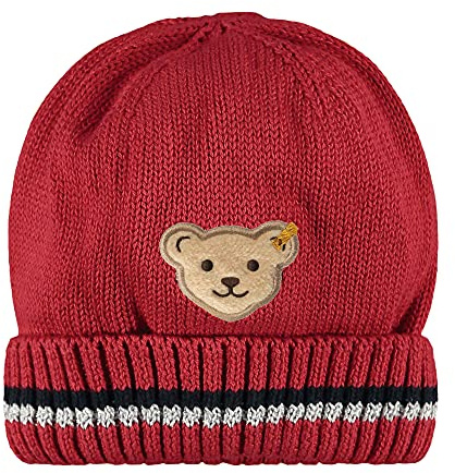 Steiff Baby-Mädchen Mütze Hut, Tango RED, 45