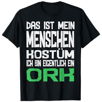 Mythologie Kreatur Ork RPG Fantasyvolk Kostüm T-Shirt