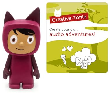 Tonies Creative Toy Figurine - Purple/Light | Record and Upload up to 90 Minutes of Your Own Stories and Songs