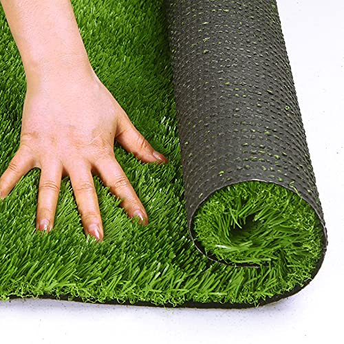 Grün Kunstrasen Rasenteppich Outdoor, Kunstrasenteppich,Hundetoilette Ersatzrasen,Gras Pee Pads,Wasserdurchlässig Kunstrasen Rollrasen Mit Meterware Für Terrasse Balkon Garten,für Kleine, Grosse Hunde