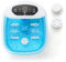 COSTWAY Fußbad Massagegerät, Fussbadewanne elektrisch, Foot Massager mit Heizung Blasen Vibration & Temperaturregelung & 1H Timer & Pediküre Bimsstein & Rollen & Massageknoten