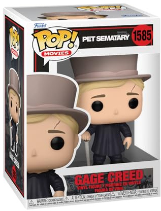 Funko POP! Movies: Pet Sematary (1986) - Gage Creed | Offizielles Horror Merch - Vinyl Sammelfigur als Regal Deko - Geschenkidee zum Geburtstag für Fans und Sammler