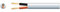 Mercury | White Double Insulated Speaker Cable Low Smoke Zero Halogen Two Core Flexible Copper Speaker Cable | 100 Metre Drum | Oxygen free Installation Speaker Cable with Flexible Outer Sheath