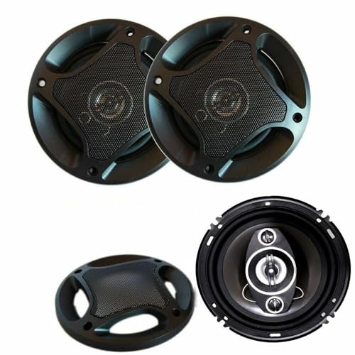 Generico COPPIA CASSE AUTO ALTOPARLANTI 16 CM 2 VIE 500 W WATT SPEAKER