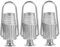 JECOMPRIS 3St Drahtseilspanner segelspanner wascheleine drahtseil spanner Seilzugspanner Seilspanner für Drahtseil schwerer Spanner Winde Drahtseilspannung Wäscheleinenspanner Aluminium