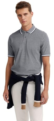 bugatti Herren Polo Kurzarm 8150-75101C modern, elegant, Baumwolle, klassisch, bequem, Sommer, Freizeit