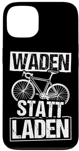 WADEN STATT LADEN Lustiges Fahrrad Radsport Hülle für iPhone 13
