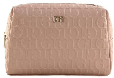 GUESS Television Large Top Zip Cosmetic Bag Orchid