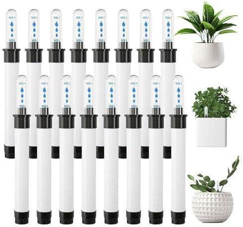 YushengTai 16 Stück Wasserstandsanzeiger Pflanzen 22.8cm, Gießanzeiger Pflanzen, Wasserstandsanzeiger, Hydrokultur Gießanzeiger Zimmerpflanzen, für Kulturtopf Blumenkästen Topfpflanzen