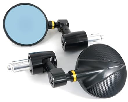 Motorrad Spiegel Für A&prilia Für Dorsoduro 750 Für Dorsoduro 1200 Für Dorsoduro 900 Motorradgriff Bar Rückspiegel Seitenspiegel Bar Endspiegel Lenkerendenspiegel(B)