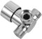 Yardenfun Way Thermostat Valve for Water Mixing Precision Temperature Control for Bathroom Faucets and Automatic Sensor Fixtures Silver Finish