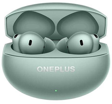 OnePlus Buds 4 auricolari wireless Bluetooth, Zen Green, E513A, in-ear, True Wireless con cancellazione attiva del rumore