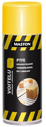 Maston 3650107 Spray Lubricant 400ml 0.4L PTFE Dry Oil Fluid Lube Lubrication