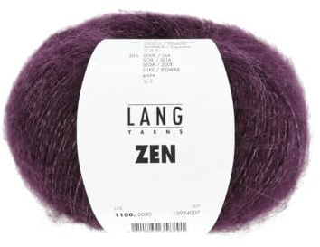 Lang Yarns Zen 1100.0080 - aubergine
