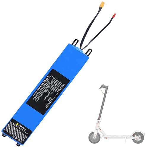 Batteria Per Scooter Elettrico Da 36 V, 36V 6Ah 7.8 Ah 10.4Ah Batteria Di Ricambio 10S3P Capacità Ad Alta Batterie Per 0-400W Kit Motore 36V6Ah,XT30+JST
