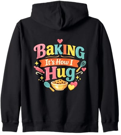 La pâtisserie, C'est comme ça Que j'embrasse de drôles de boulangers colorés Sweat à Capuche