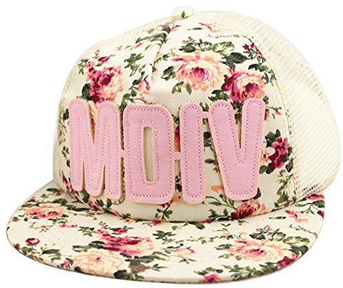 Belsen Kind Hip-Hop AFFE Mesh Cap Baseball Kappe Hut (Briefe beige)