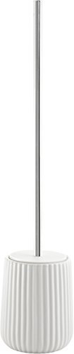 Gedy Marika Toilettenbürste, Keramik, Weiß, 10,2 x 10,2 x 45 cm