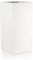 IDEALIST 60cm Tall Garden Planters with Drainage Holes | White Reinforced Stone Tall Square Planter L27 W27 H60.5 cm, 20 litres