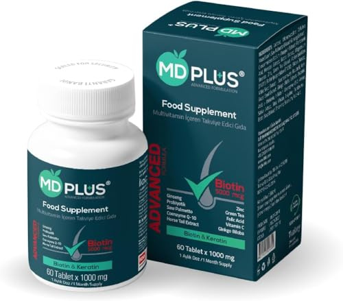 MD Plus Advanced Hair Multivitamin 60 Tablet