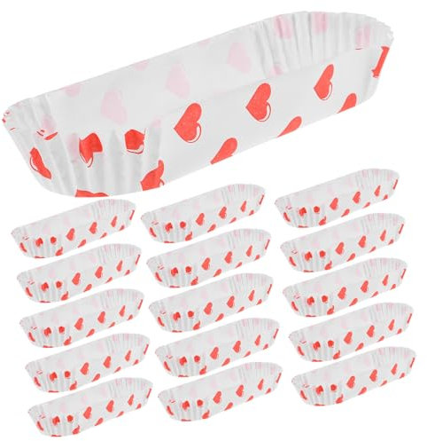 200PCS hot Dog Paper Trays Paper Serving Plate Snack Food Basket French Fry Boats Trays Basket Serving s Baking Cups mini hot Dogs Muffin Cups Bowl Love