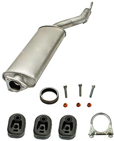Ferroz Export Ersatz für Auspuff Mitteltopf Mercedes CLK & CLK Cabriolet (C208 A208) 200 230 Kompressor