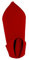 Weavric 12er-Set Stoffserviette, 51x51 cm, Waschbar, Knitterfrei, Wiederverwendbar, Rot, Tischservietten mit Gesäumtem Rand, Für Hochzeit, Party, Hotel, Restaurant