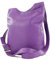 modamoda de T221 Damen Leder Umhängetasche Schultertasche Medium handmade in Italy, Farbe:Purple