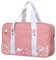 Damen Japanische Handtasche Niedlich Anime Katze Druck Messenger Bag Große Kapazität Schultasche Teens JK Uniform Handtasche, rose