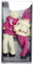 Yuemei Infrarot Deckenheizstrahler Gas Weihnachtspuppe Deko Anhänger Wollpuppe Geschenk 2 Weihnachtsdeko (Pink, One Size)
