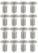 X AUTOHAUX 16pcs Frein Disque Rotor Vis Boulons Kit 93600-06014-0H pour Honda