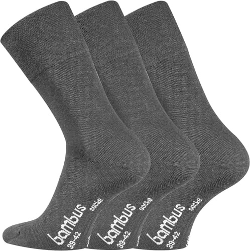 FussFreunde 6 Paar Damen Bambus Socken, Geruchs-Killer mit Anti-Loch -Garantie