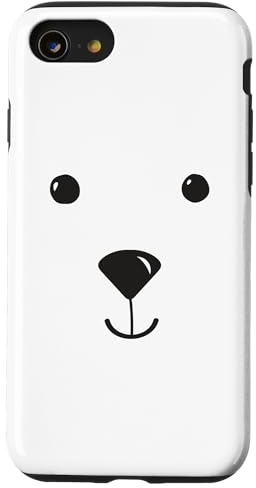 Eisbär Handyhülle Lustige Bären Hülle Hülle für iPhone SE (2020) / 7 / 8