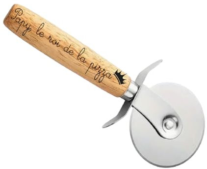 Roulette à pizza personnalisée/cadeau personnalisé papy/cadeau en bois/idée cadeau/fete des papy