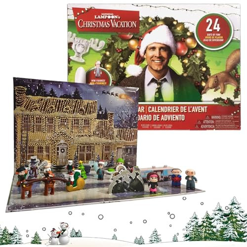 Viechoes National lampoon's christmas vacation,3D-Charakter-Blindbox Adventskalender 2024,Christmas vacation adventskalender,Weihnachtsferien adventskalender,christmas vacation kalender