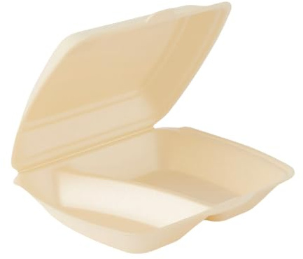 SWS 200 Menüboxen Lunchboxen IP4 XPS geschäumt 245x210x72 mm beige 2-geteilt