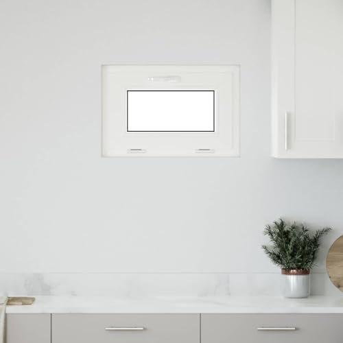 Generico Finestra per Soffitta RISOR 60 x 40 cm PVC e Vetro Bianco,Materiali da Costruzione,Finestre-42047263
