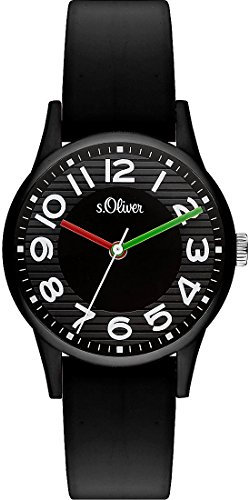s.Oliver DamenArmbanduhr Analog Quarz Silikon SO-3519-PQ