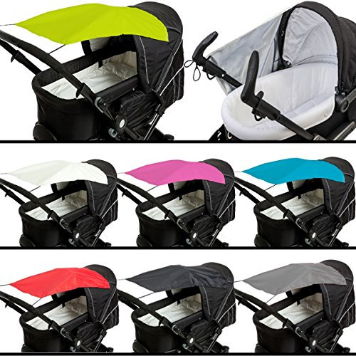 Sonnensegel (UV-Schutz 50+) für Buggy/Kinderwagen (Oxford Polyester) (Dunkelblau)